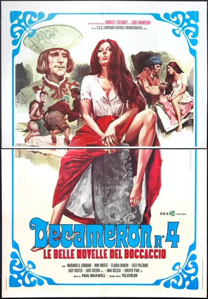Фильм Декамерон №4 - Прекрасные новеллы Боккаччо (1972)