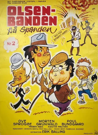 Фильм Банда Ольсена в упряжке (1969)