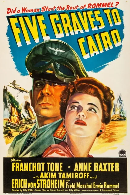 Фильм Пять гробниц по пути в Каир (1943)